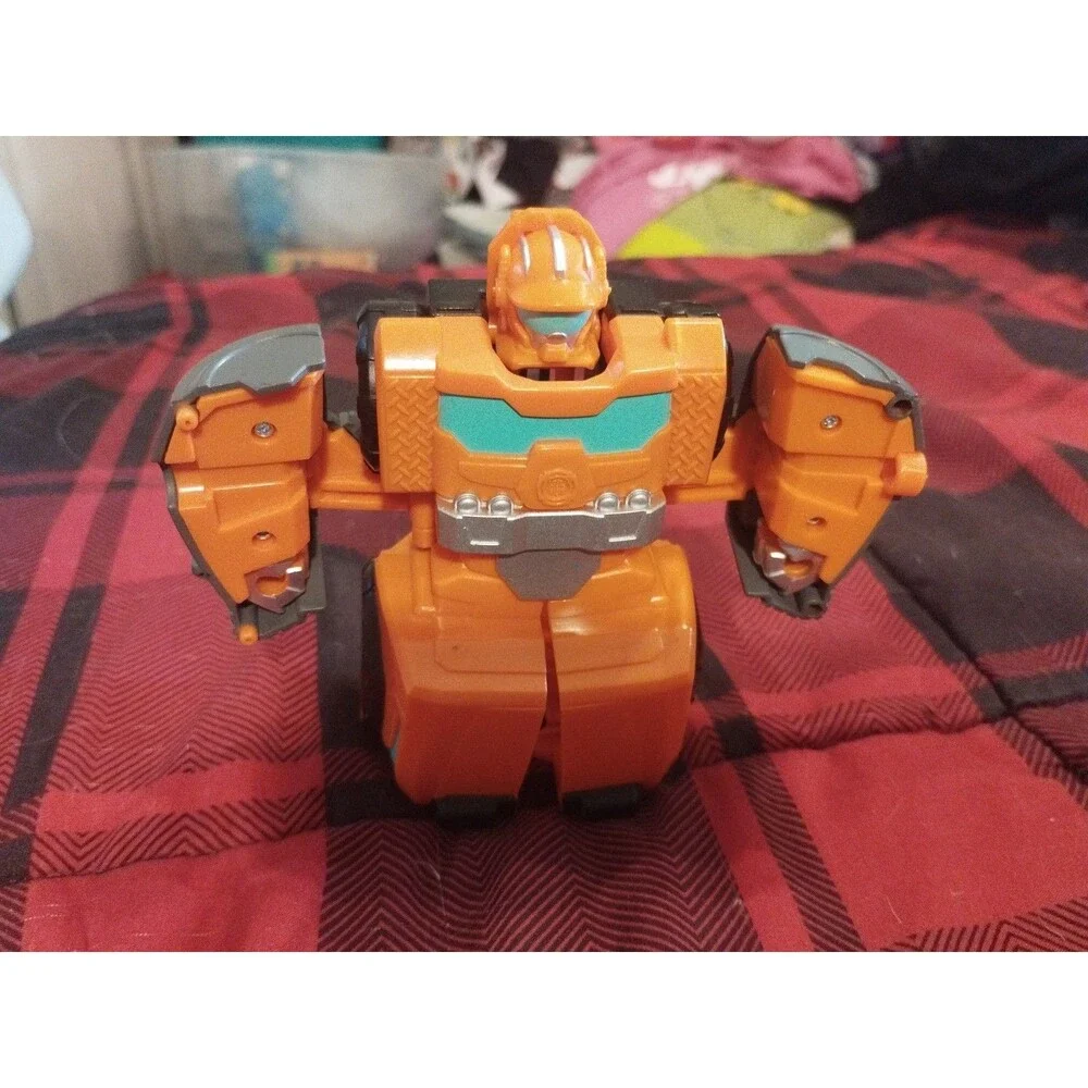 Transformers Rescue Bots Wedge Construction Cement Truck Figure Hasbro Playskool